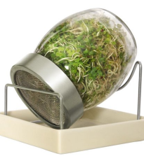 Klíčící sklenice - Zdravý den - sklenice na klíčky - 1 ks