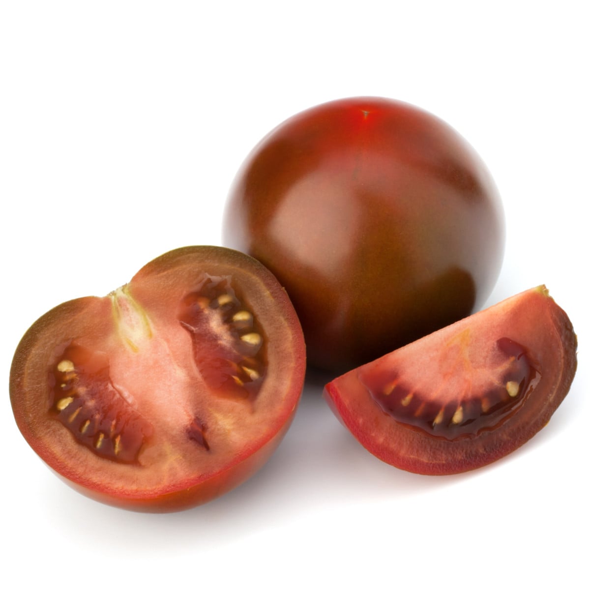 BIO Rajče tyčkové cherry Brown Berry - Solanum lycopersicum - bio osivo rajčat - 7 ks