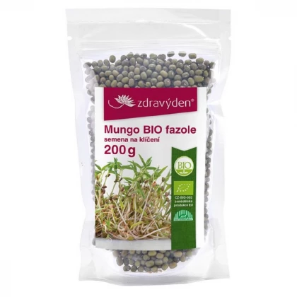 BIO Mungo - Zdravý den - bio osivo na klíčky - 200 g
