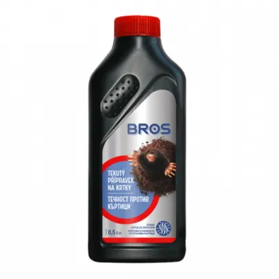 Tekutý přípravek na krtky - Bros - ochrana proti krtkům - 500 ml