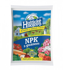 Hnojivo NPK s guánem - Hoštické hnojivo - přírodní pevné hnojivo - 1 kg