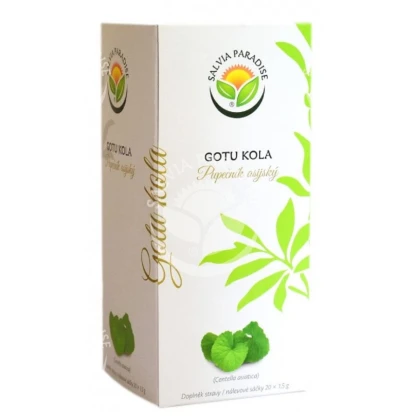 Gotu kola - Centella asiatica - čajové sáčky - 20 x 1,5 g
