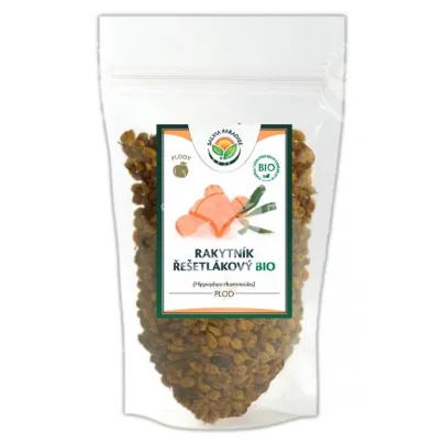 BIO Rakytník řešetlákový - Hippophae rhamnoides - bio plod - 50 g