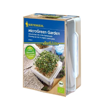 Microgreen garden - mikrozelenina - startovací sada včetně 4 plátů - 1 ks
