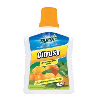 Hnojivo na citrusy - Agro - tekuté hnojivo - 0,25 l
