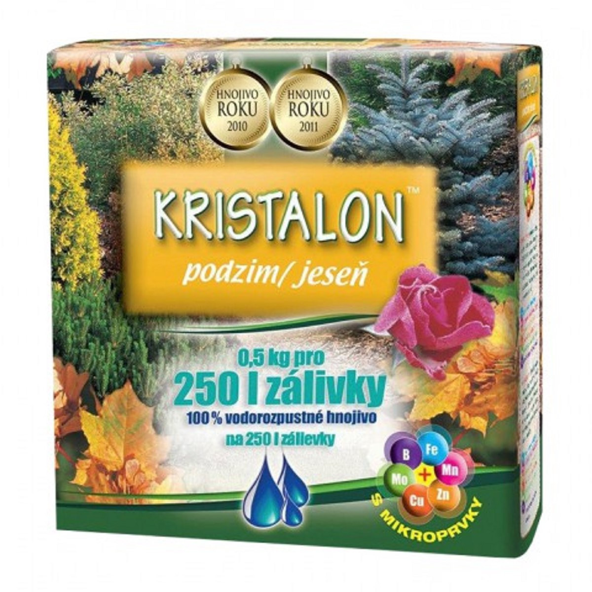 Kristalon Podzim - Agro - pevné hnojivo - 0,5 kg