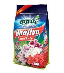Hnojivo na muškáty - Agro - pevné hnojivo - 1 kg