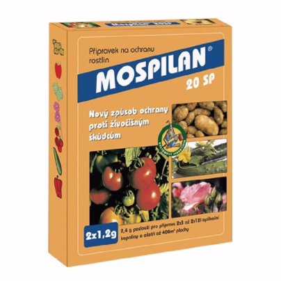 Mospilan 20 sp - Lovela - ochrana proti škůdcům - 2 x 1,2 g