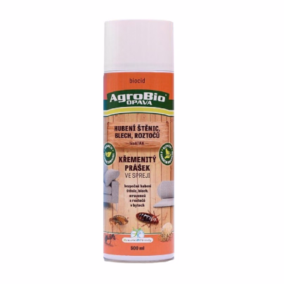 Hubení štěnic, blech a roztočů bioATAK - AgroBio - přírodní ochrana proti hmyzu - 500 ml