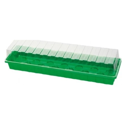 Miniskleník - zelený - 54 x 15 x 12 cm - pěstební pomůcky - 1 ks