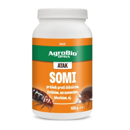 Atak Somi - AgroBio - ochrana proti štěnicím a švábům - 100 g