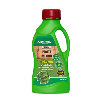 Inporo proti mechu - AgroBio - přírodní tekuté hnojivo - 250 ml