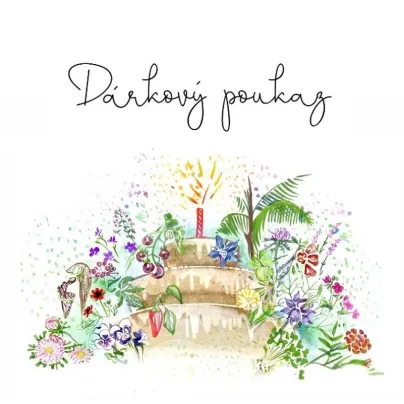 Narozeninová poukázka - voucher v hodnotě 1000,- Kč