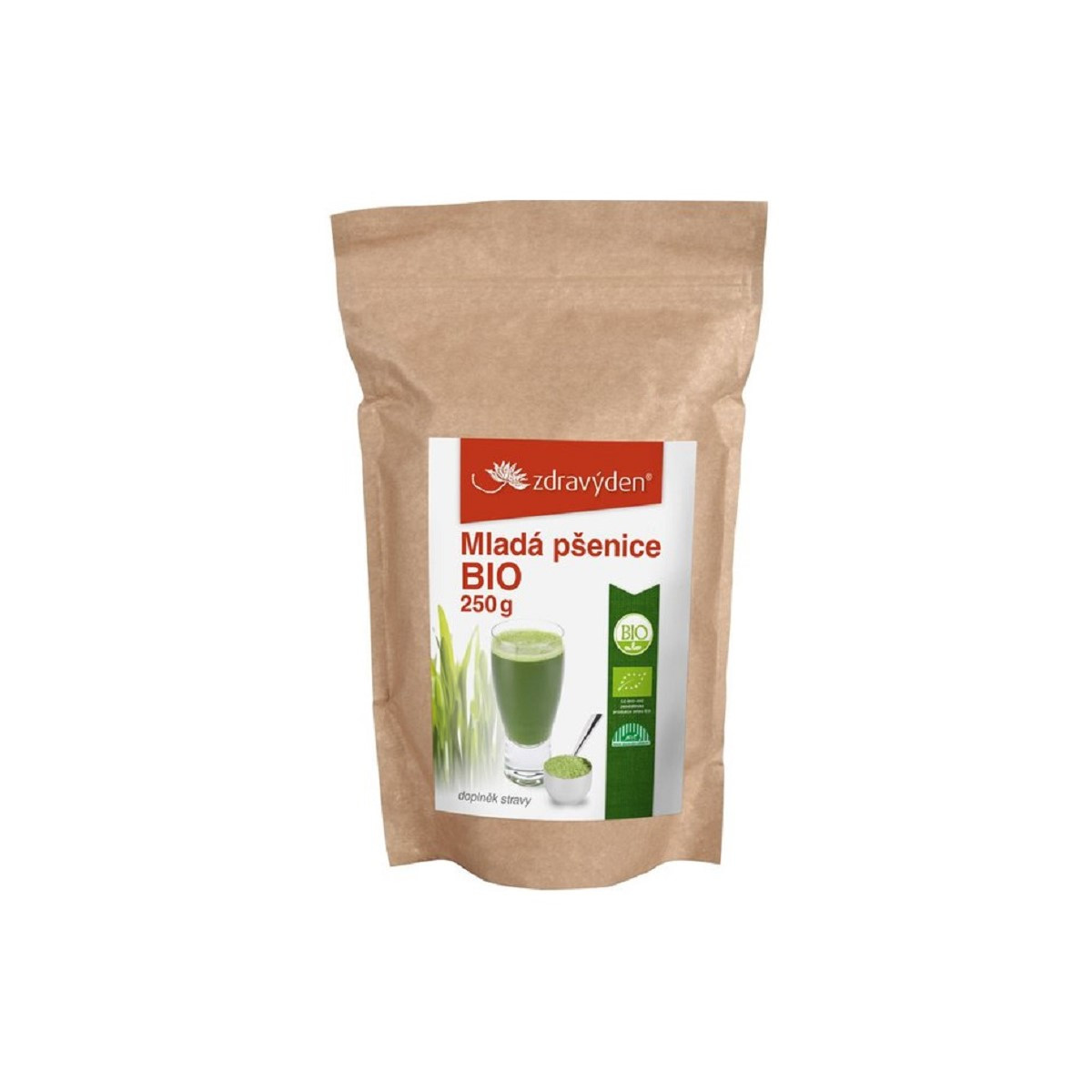 BIO Mladá pšenice - bio prášek - 250 g