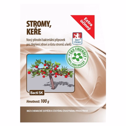Stimulátor zdraví rostlin pro stromy a keře - Bacti SK - 100 g