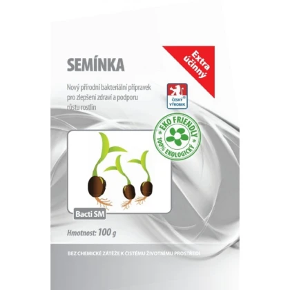 Stimulátor zdraví rostlin pro semínka - Bacti SM - 100 g