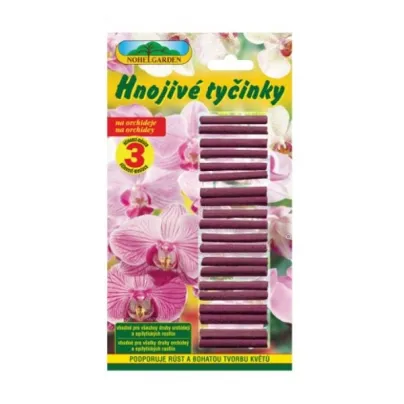 Hnojivo na orchideje - Nohel Garden - tyčinkové hnojivo - 20 ks