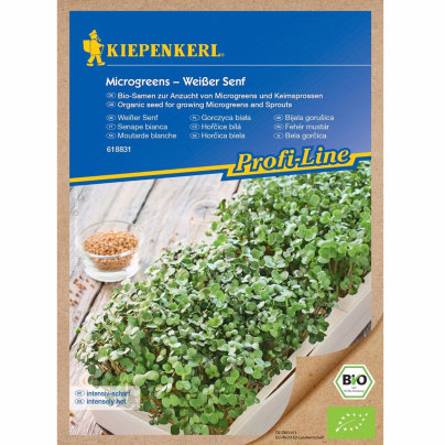 BIO Bílá hořčice - mikrozelenina - 50 g