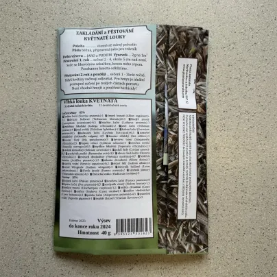 Vlhká louka květnatá - osivo Planta Naturalis - směs lučních květin a trav - 40 g