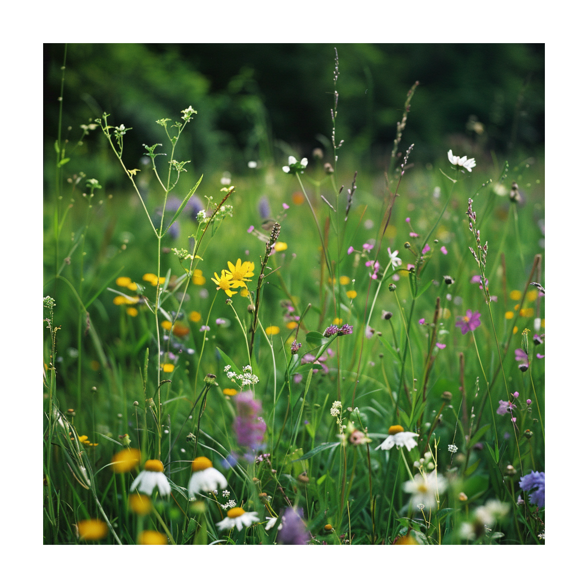 Kopretinová louka - osivo Planta Naturalis - směs lučních květin a trav - 10 g