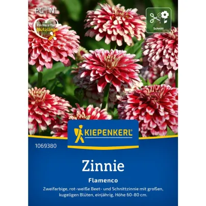 Ostálka Flamenco - Zinnia elegans - osivo ostálky - 50 ks