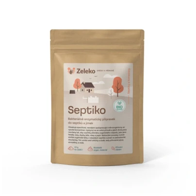 Septiko - bakterie do septiků a jímek - Zeleko - 300 g