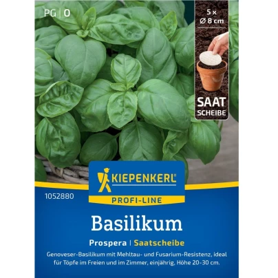 Semena bazalky Prospera - výsevný disk - 5 ks
