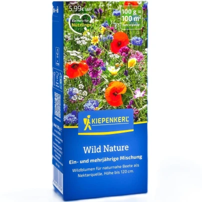 Květinová směs Wild Nature - osivo Kiepenkerl - směs letniček a trvalek - 100 g
