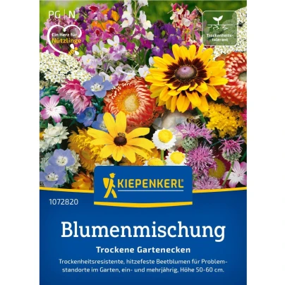 Květinová směs pro zahradní suché kouty - osivo Kiepenkerl - směs letniček - 1 ks