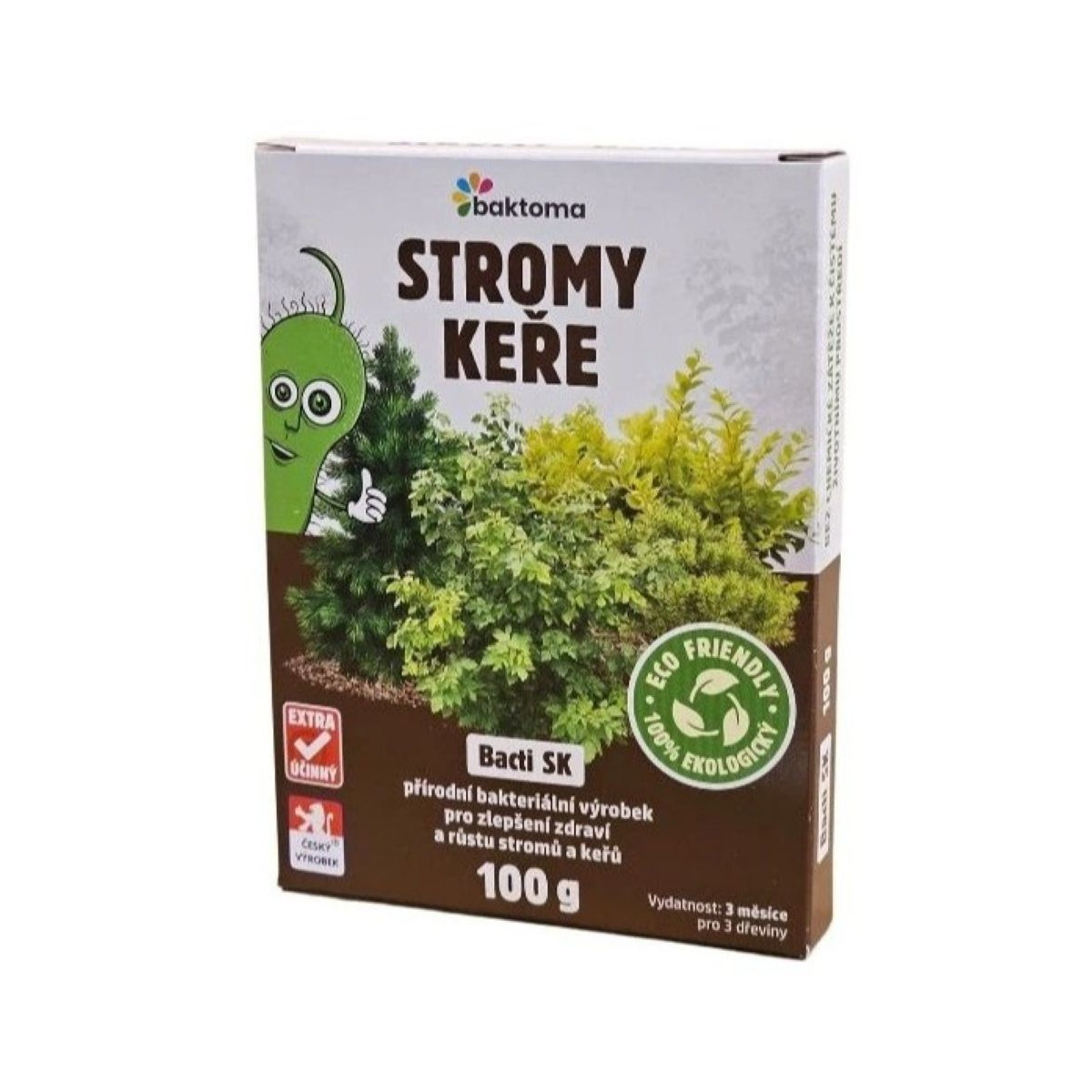 Stimulátor zdraví rostlin pro stromy a keře - Bacti SK - 100 g