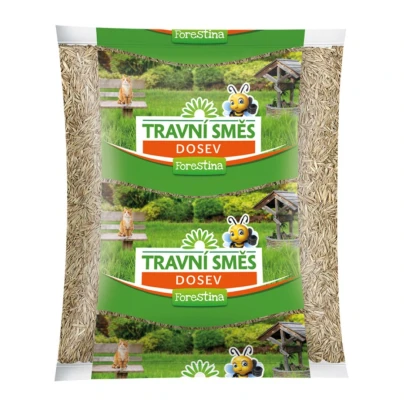 Trávník na dosev - osivo Forestina Grass - směs - 500 g