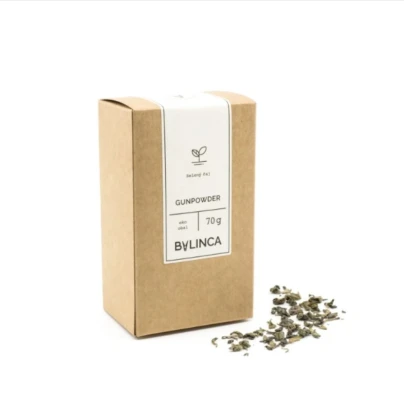 China Gunpowder - bylinky - zelený čaj - Bylinca - 70 g