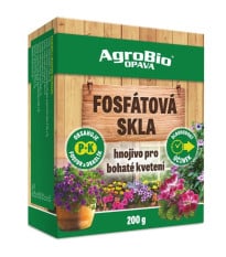 Fosfátová skla - hnojivo v prášku - AgroBio - pevné hnojivo - 200 g