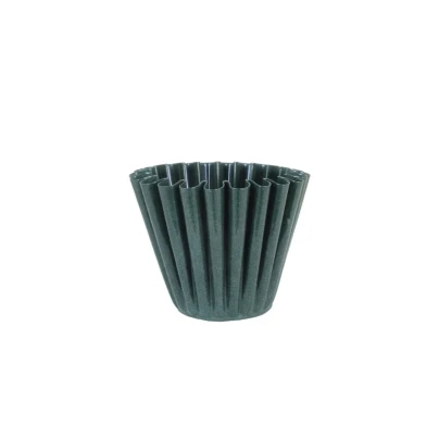 Kovový květináč Ronja S - zelený - Strömshaga AB - 1 ks