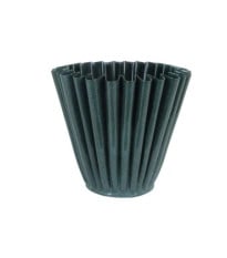 Kovový květináč Ronja L - zelený - Strömshaga AB - 1 ks