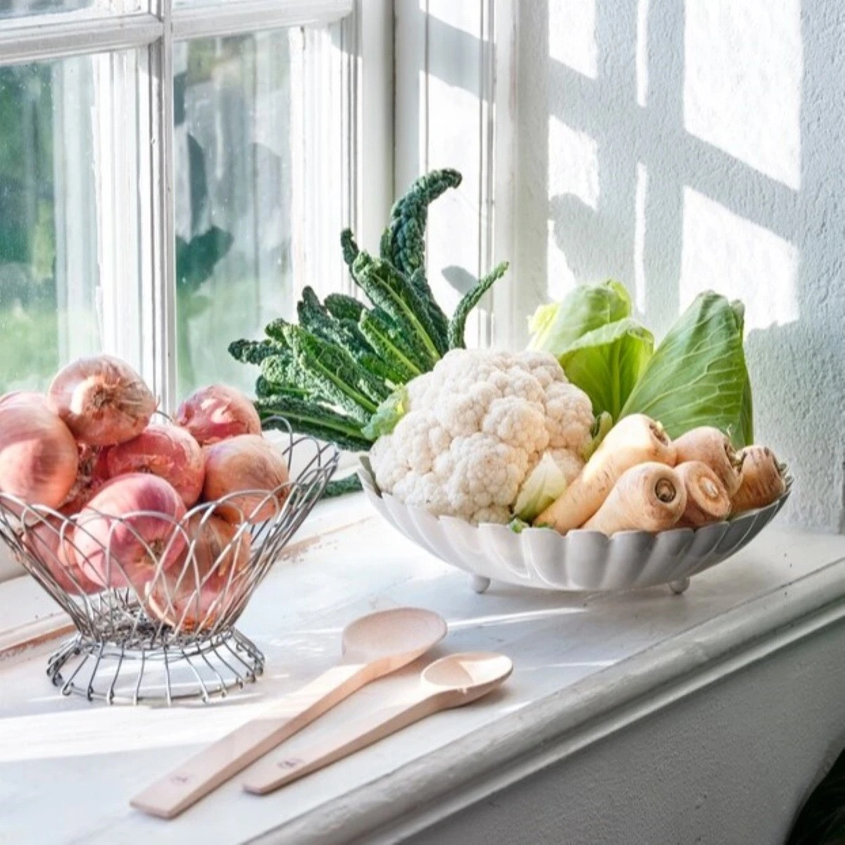 Drátěný košík - antik zinek - Strömshaga AB - 1 ks