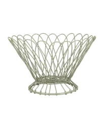 Drátěný košík - zelený - Strömshaga AB - 1 ks