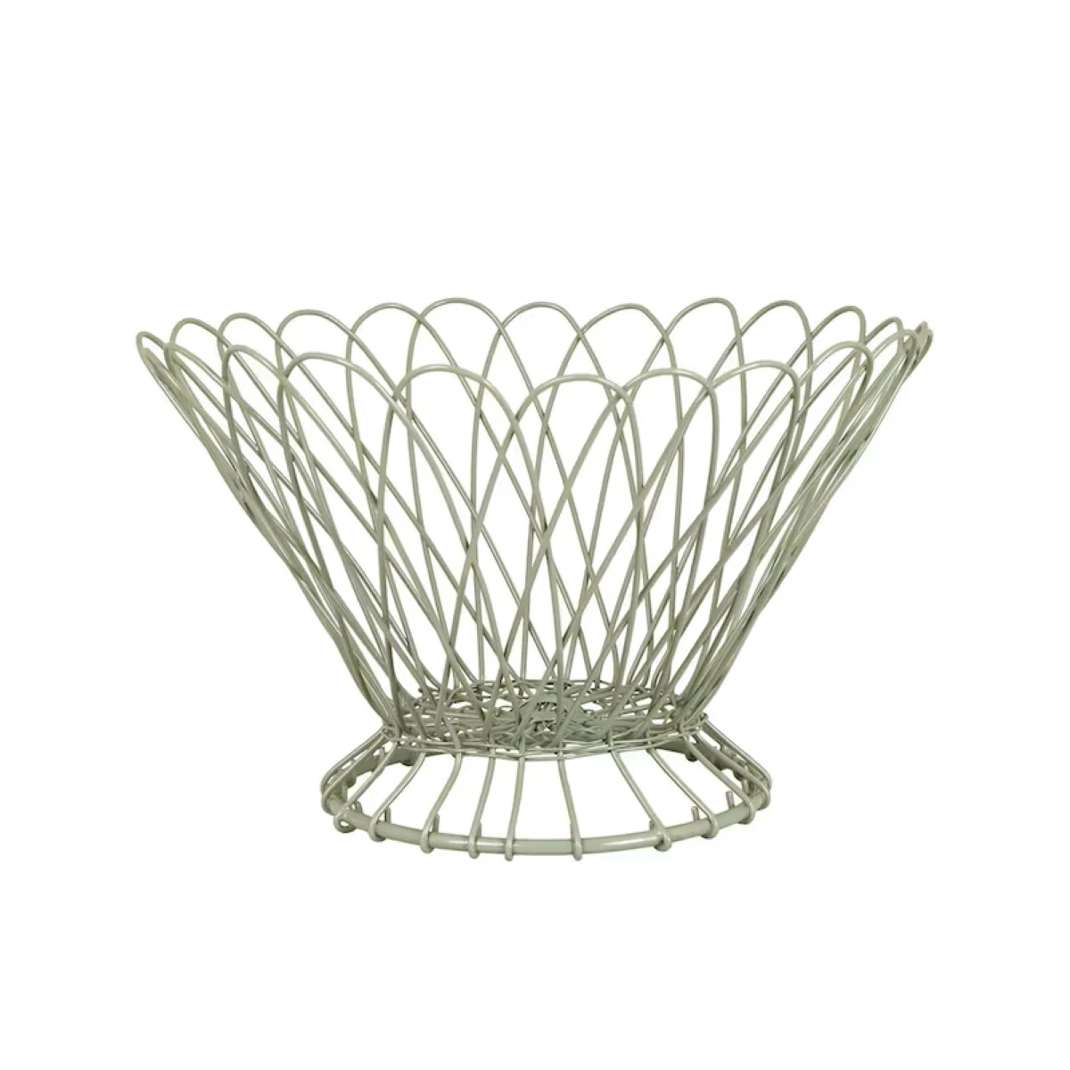 Drátěný košík - zelený - Strömshaga AB - 1 ks