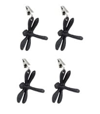Závažíčka na ubrus ve tvaru vážky - Strömshaga AB - sada 4 ks