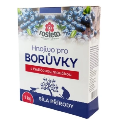 Hnojivo pro borůvky s čedičovou moučkou - Rosteto - pevné hnojivo - 1 kg