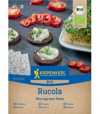 BIO Rukola Microgreen - mikrozelenina - náhradní pláty - 3 ks