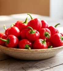 BIO Paprika Red Marble - Capsicum annuum - osivo papriky - 6 ks