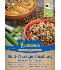 BIO Jemně pikatní směs - Kiepenkerl - směs bio osiva na klíčky - 40 g