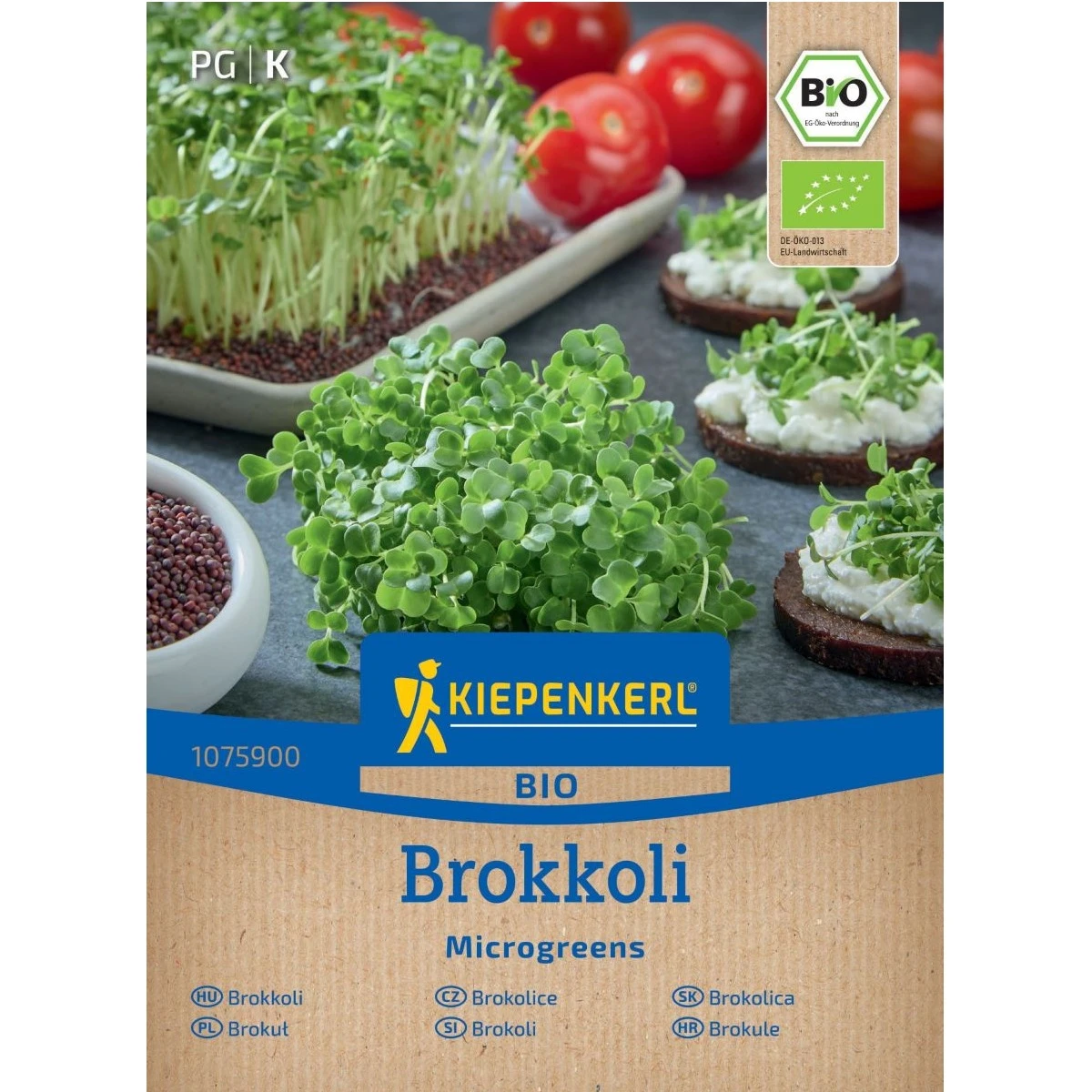 BIO Brokolice - Kiepenkerl - bio osivo na klíčky - 20 g