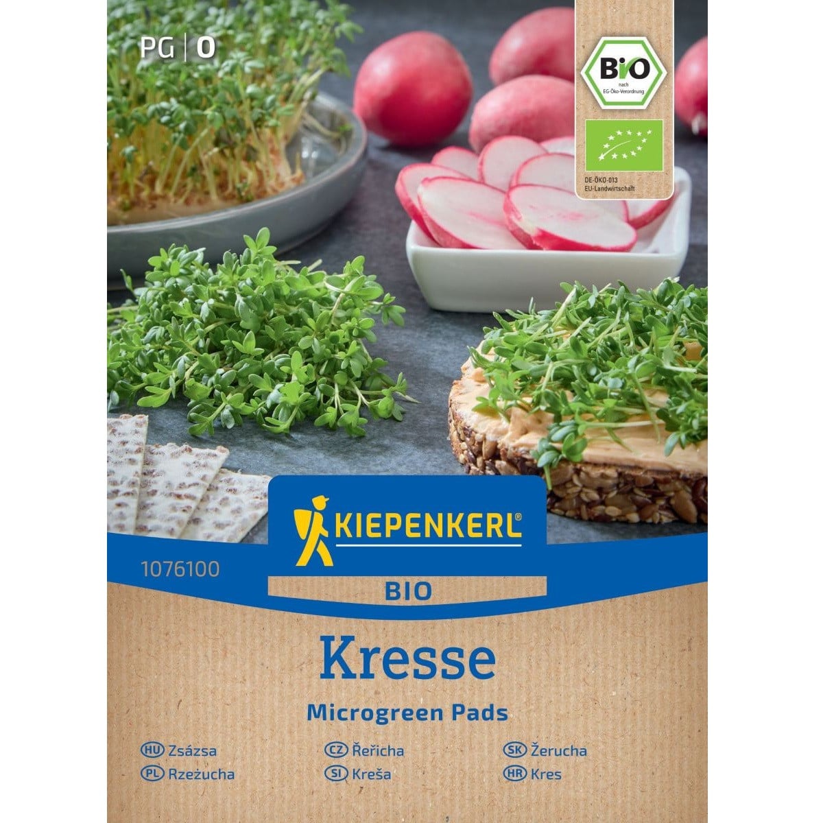 BIO Řeřicha Microgreen - mikrozelenina - náhradní pláty - 3 ks