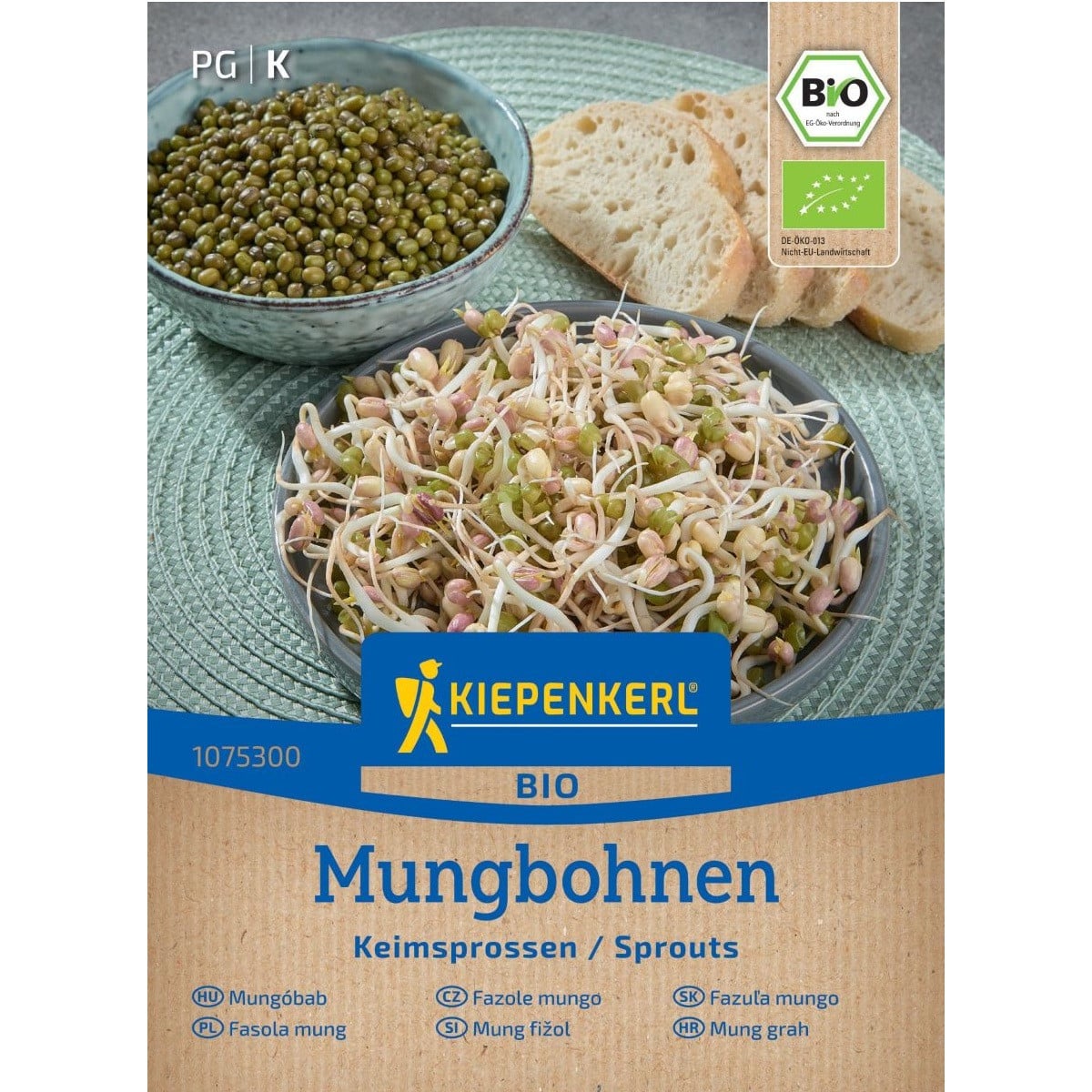 BIO Mungo - Kiepenkerl - bio osivo na klíčky - 75 g