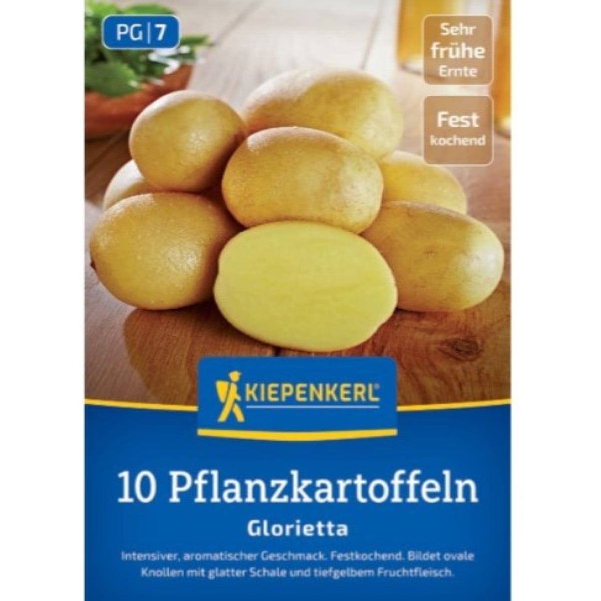 Sadbové brambory Glorietta - Solanum tuberosum - Kiepenkerl - sadba - 10 ks