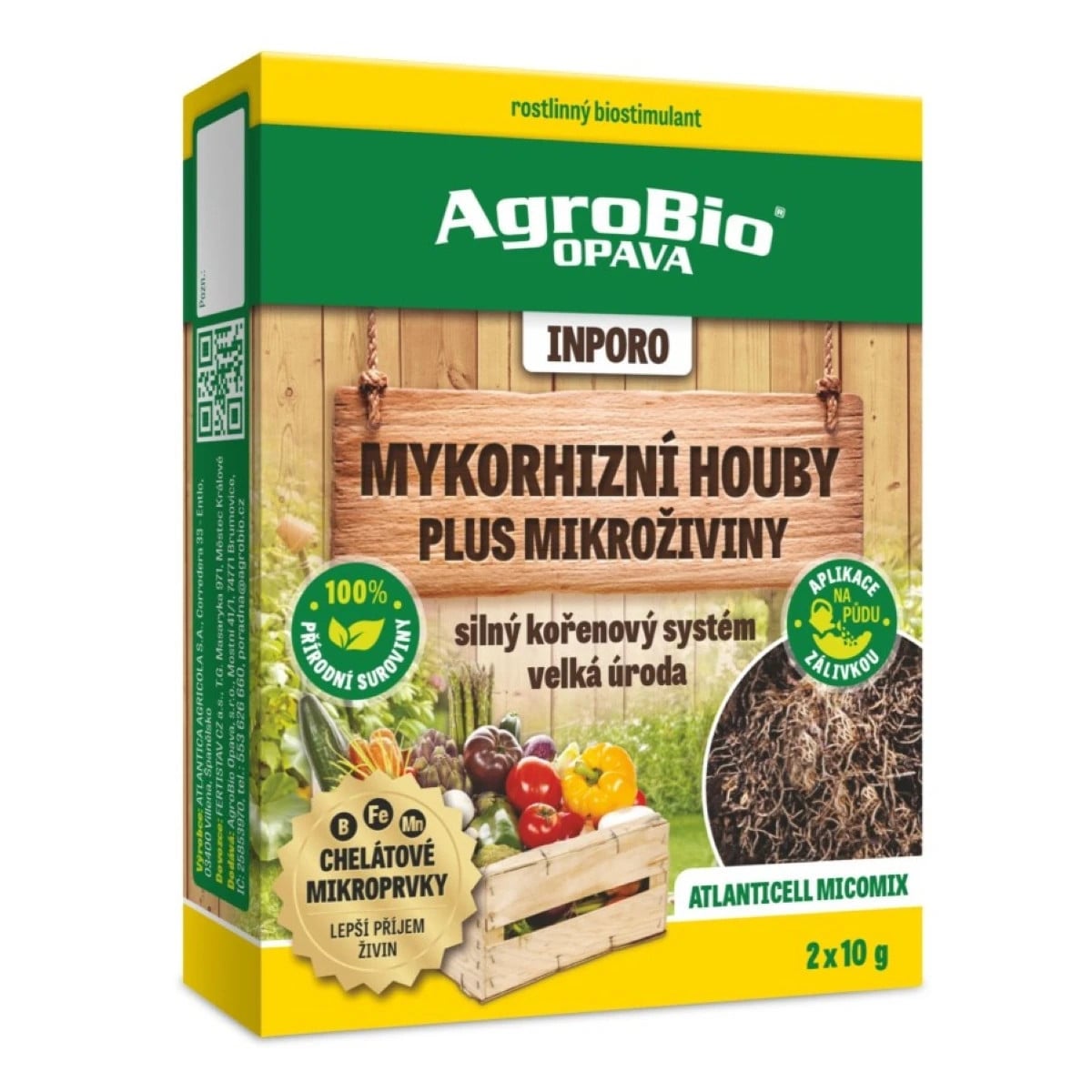 INPORO Atlanticell Micomix - AgroBio - hnojivo - 2 x 10 g
