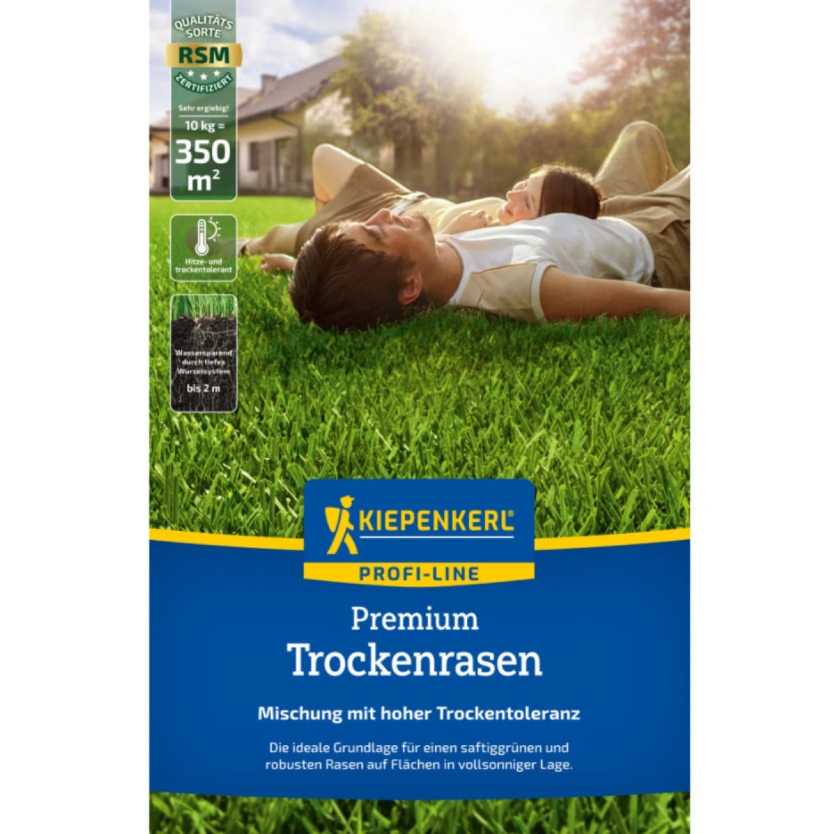 Trávník pro suchá stanoviště Premium Profi Line - osivo Kiepenkerl - směs - 10 kg