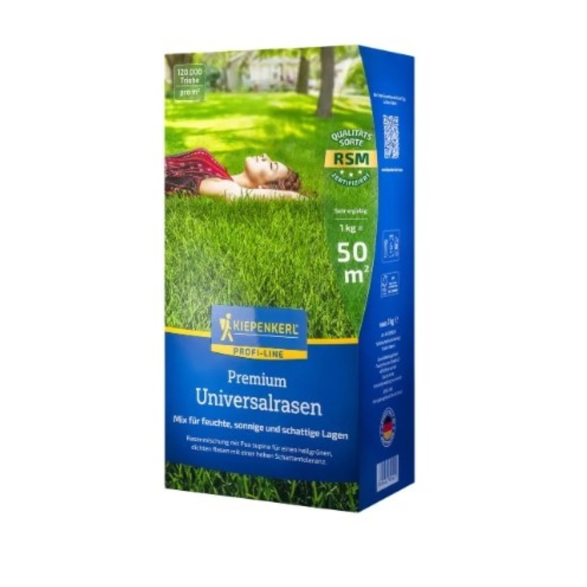 Trávník univerzální tmavozelený Premium Profi Line - osivo Kiepenkerl - směs - 1 kg